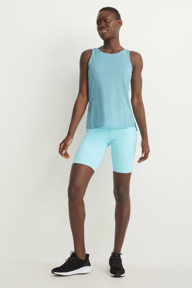 Donna - Top - 4 Way Stretch - turchese