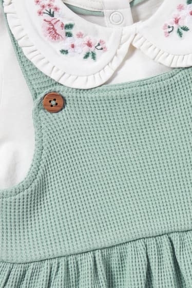 Baby Girls - Baby-Outfit - 2 teilig - mintgrün
