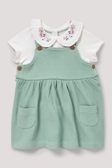 Baby Girls - Baby-Outfit - 2 teilig - mintgrün