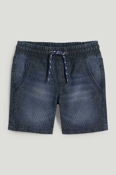 Toddler Boys - Jeans-Shorts - dunkelblau