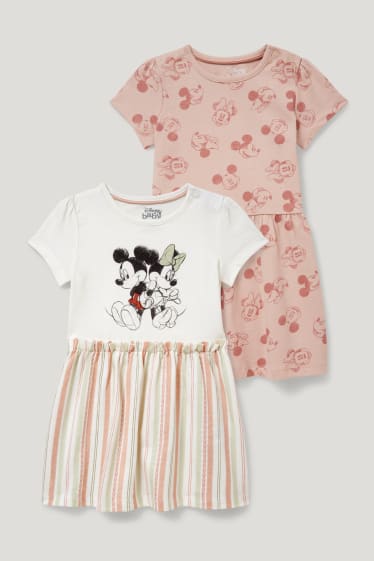 Bébé filles - Lot de 2 - Disney - robe bébé - rose