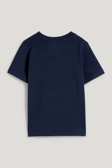 Toddler Boys - Dino - Kurzarmshirt - dunkelblau
