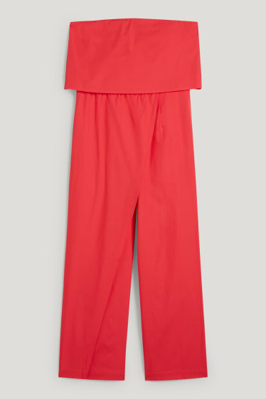 Mujer - Mono - rojo