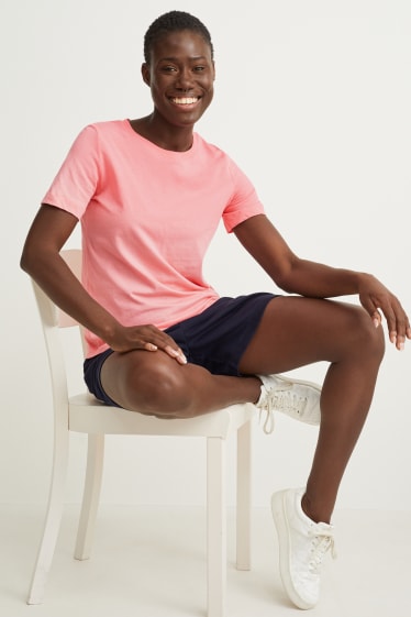 Donna - T-shirt basic - fucsia