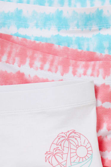 Kids Girls - Multipack of 3 - boxer shorts - light turquoise