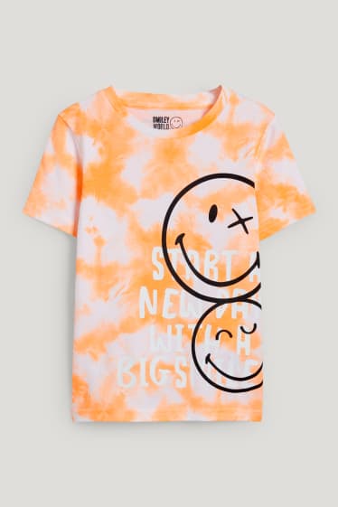 Exclusief online - SmileyWorld® - T-shirt - oranje