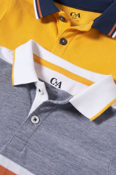 Toddler Boys - Set van 2 - poloshirt - geel