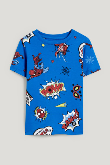 Toddler Boys - Spider-Man - Kurzarmshirt - dunkelblau