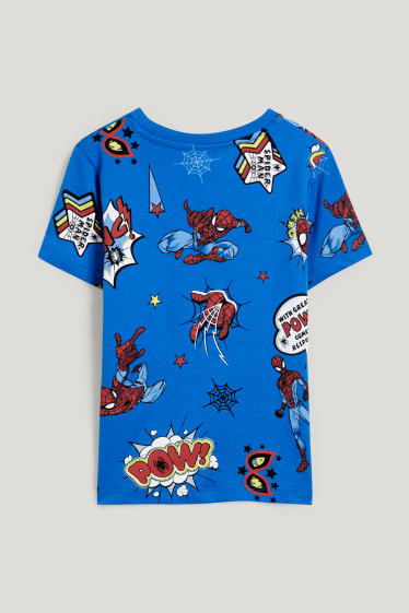 Toddler Boys - Spider-Man - Kurzarmshirt - dunkelblau