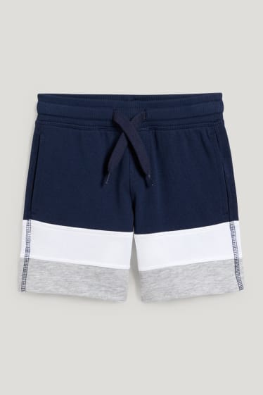 Toddler Boys - Shorts di felpa - blu scuro