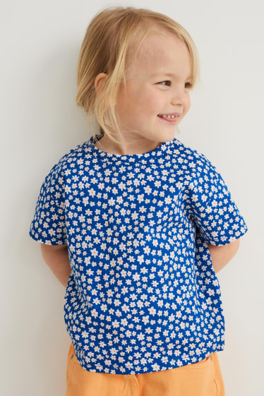 Toddler Girls - Set van 5 - T-shirt - blauw