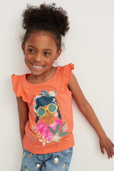 Toddler Girls - Top - orange