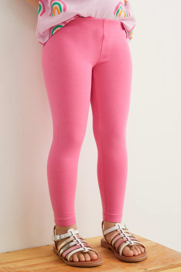 Esclusiva online - Confezione da 4 - leggings - fucsia