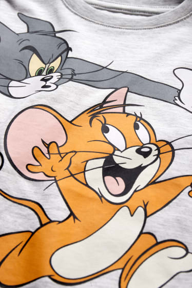Toddler Boys - Tom en Jerry - T-shirt - licht grijs-mix