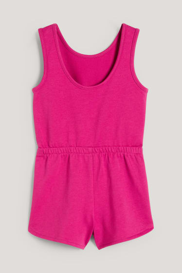 Toddler Girls - Jumpsuit - dunkelrosa