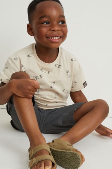 Toddler Boys - T-shirt - con motivi - beige chiaro