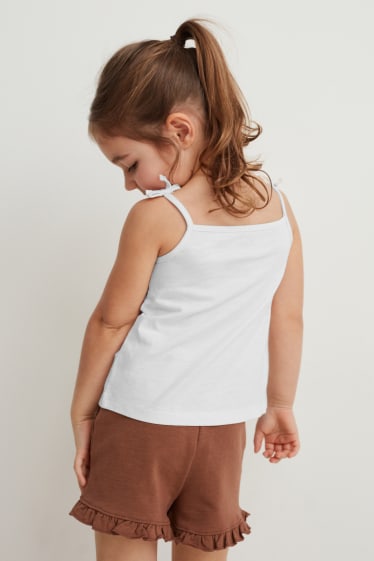 Toddler Girls - Multipack 2er - Top - cremeweiss
