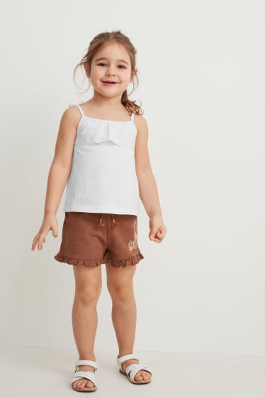Toddler Girls - Multipack 2er - Top - cremeweiss