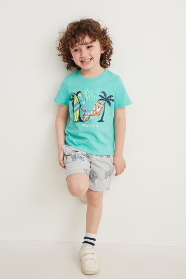 Toddler Boys - Multipack 3er - Sweat-Bermudas - dunkelblau