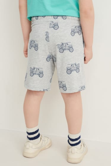 Toddler Boys - Multipack 3er - Sweat-Bermudas - dunkelblau