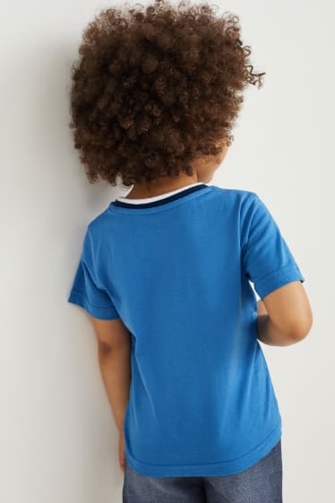 Exclusief online - Set van 2 - dino - T-shirt - geel