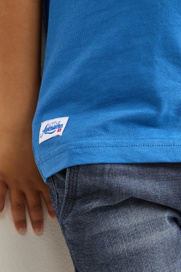 Exclusief online - Set van 2 - dino - T-shirt - geel