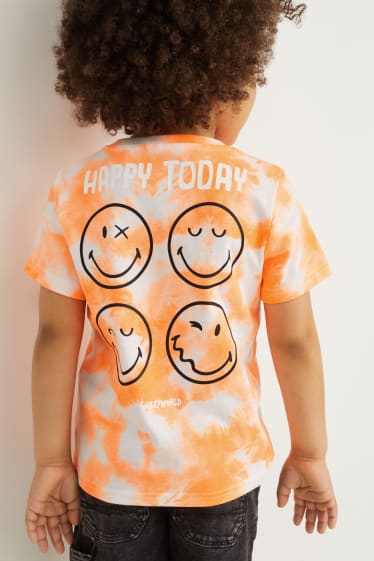 Exclusief online - SmileyWorld® - T-shirt - oranje