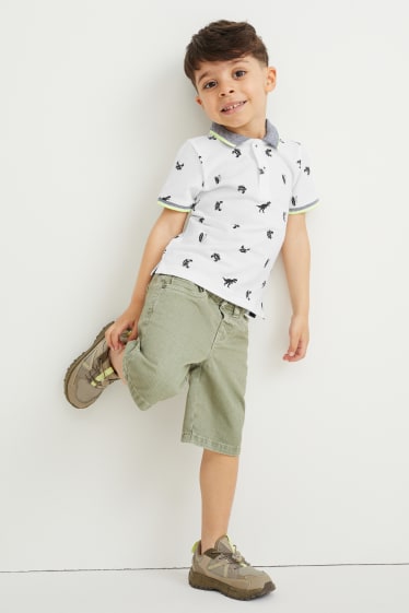 Nen petit - Polo - estampat - blanc