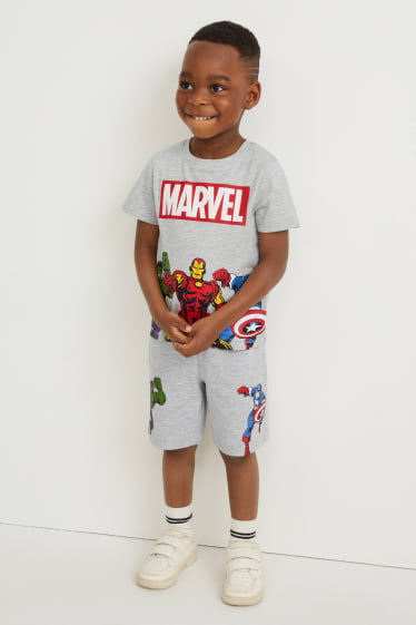 Toddler Boys - Marvel - T-shirt - licht grijs-mix