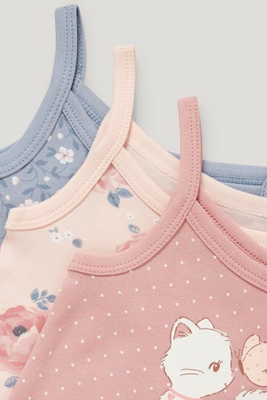 Baby Girls - Multipack 3 buc. - body bebeluși - roz
