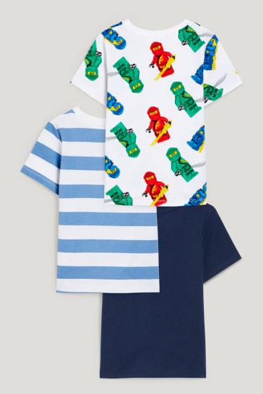 Toddler Boys - Set van 3 - Lego Ninjago - T-shirt - wit