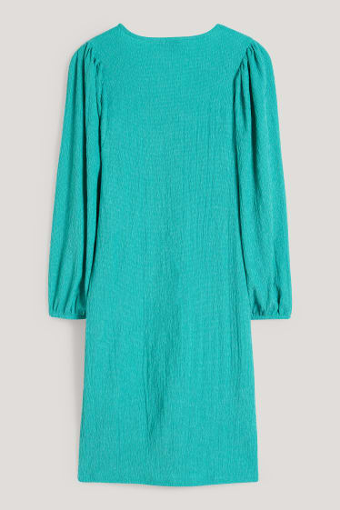 Femmes - Robe évasée - vert clair