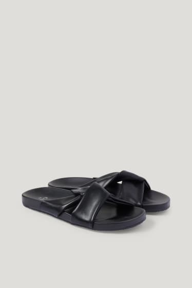 Mujer - Sandalias - polipiel - negro