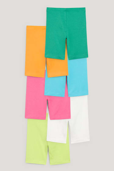 Exclusief online - Set van 6 - fietsbroek - groen
