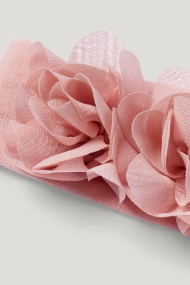 Baby Girls - Fascia per capelli per neonate - rosa scuro