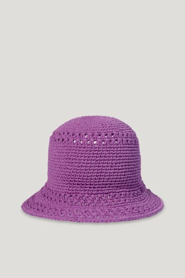 Femmes - Chapeau - violet