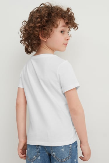 Toddler Boys - Multipack 2er - Kurzarmshirt - cremeweiss