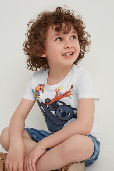 Toddler Boys - Multipack 2er - Kurzarmshirt - cremeweiss