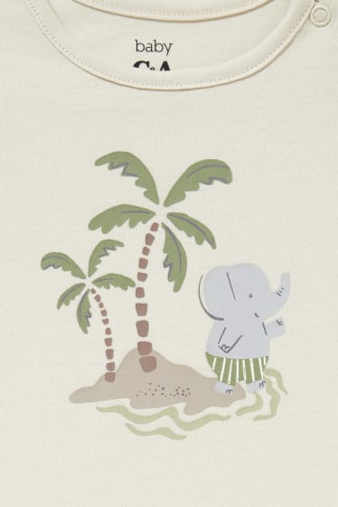 Baby Girls - Multipack of 2 - baby sleepsuit - mint green