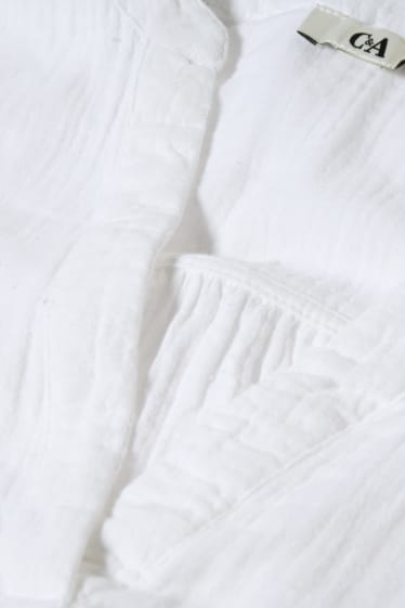 Damen - Bluse - weiß