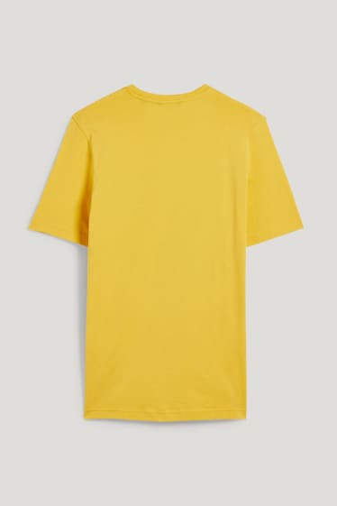 Hombre - Camiseta - amarillo