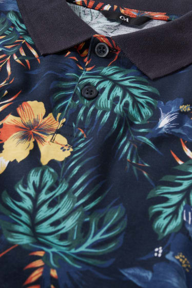 Hombre - Polo - azul oscuro