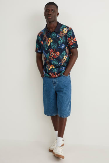 Hombre - Polo - azul oscuro
