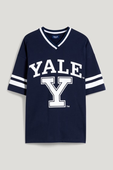 Reverskraag - Yale University - T-shirt - donkerblauw