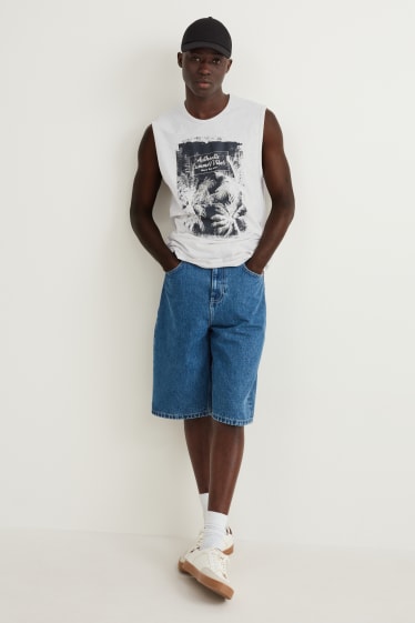 Hombre - Camiseta sin mangas - gris claro jaspeado