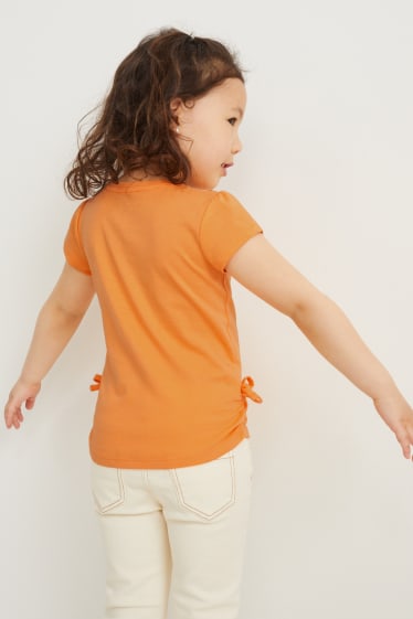 Toddler Girls - Multipack 2er - Kurzarmshirt - orange