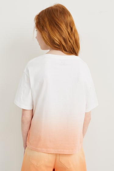 Kids Girls - Tricou cu mânecă scurtă - alb