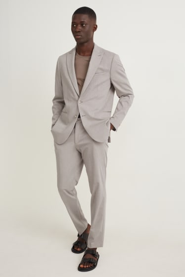 Hombre - Americana - colección modular - slim fit - beis