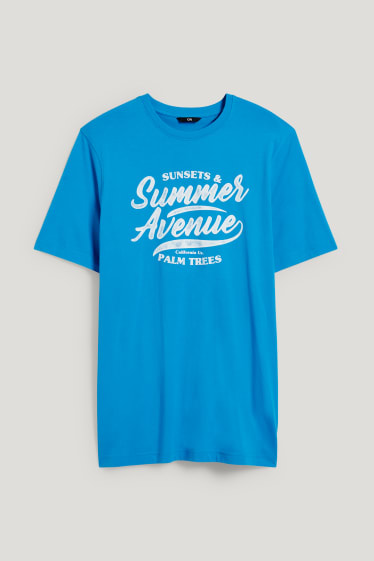 Hommes - T-shirt - bleu