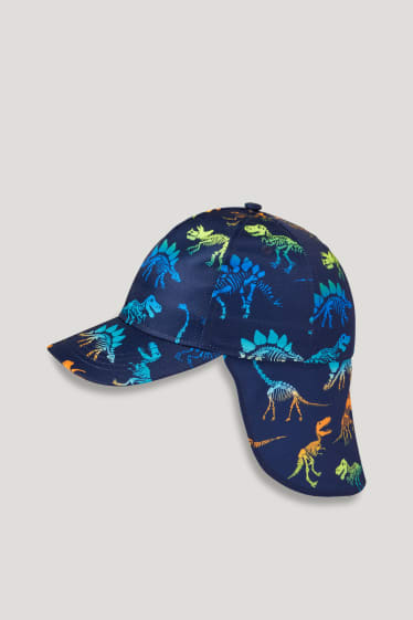 Batolata chlapci - Motiv dinosaura - kšiltovka - tmavomodrá
